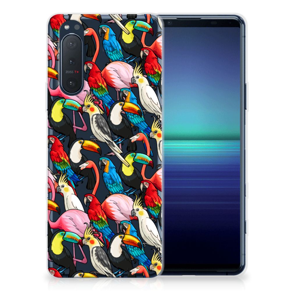Sony Xperia 5II TPU Hoesje Birds B2C Telecom