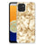 Samsung Galaxy A03 TPU Siliconen Hoesje Marmer Goud B2C Telecom