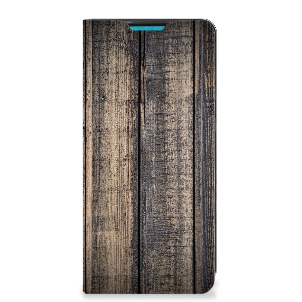 Samsung Galaxy A73 Book Wallet Case Steigerhout - B2C Telecom