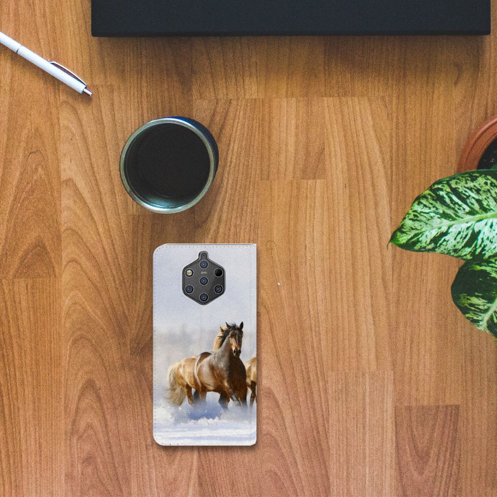 Nokia 9 PureView Hoesje maken Paarden