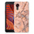 Samsung Galaxy Xcover 5 TPU Siliconen Hoesje Marmer Oranje B2C Telecom