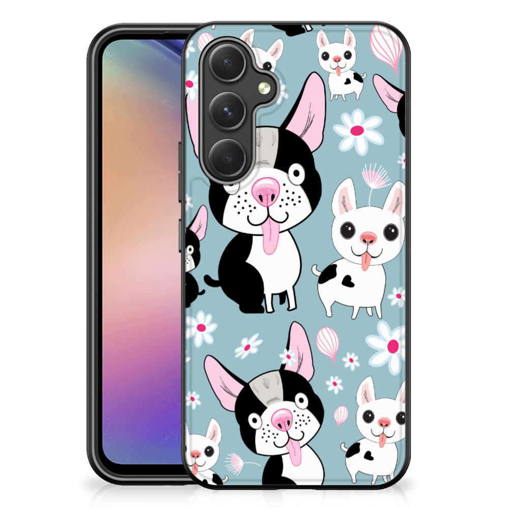 Samsung Galaxy A54 Dierenprint Telefoonhoesje Hondjes