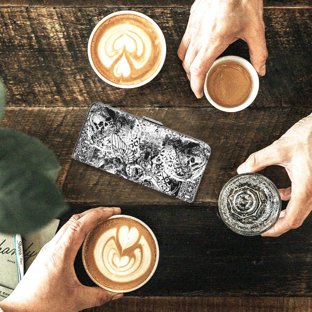 Telefoonhoesje met Naam Sony Xperia 1 II Skulls Angel