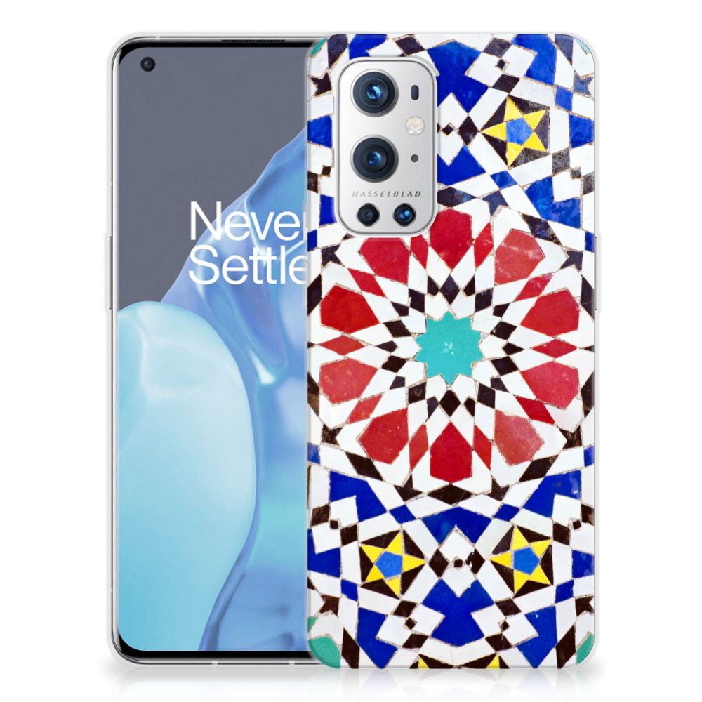 OnePlus 9 Pro TPU Siliconen Hoesje Mozaïek B2C Telecom