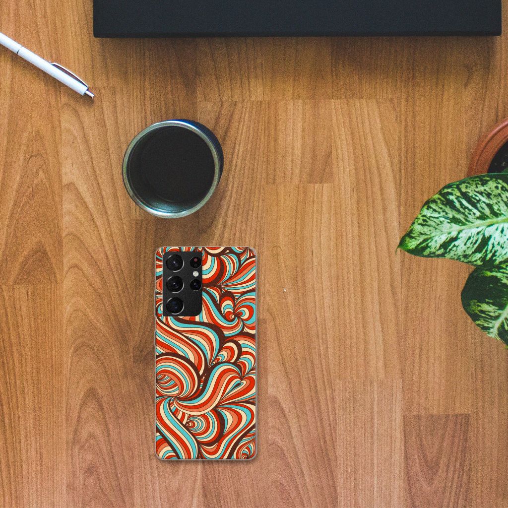 Samsung Galaxy S21 Ultra Hoesje maken Retro B2C Telecom