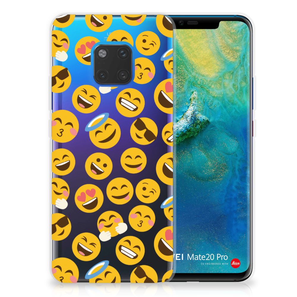 Huawei Mate 20 Pro TPU bumper Emoji