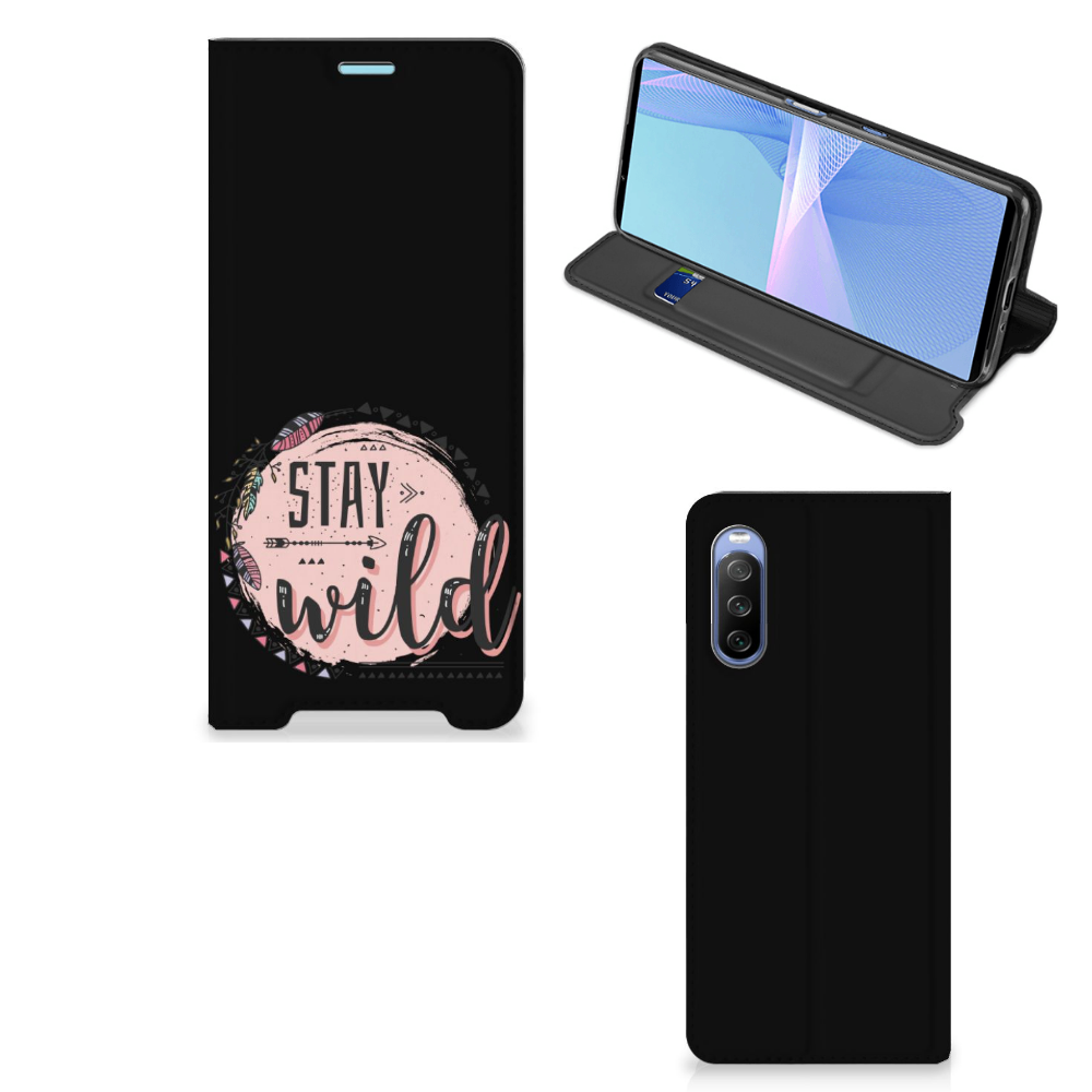 Sony Xperia 10 III Magnet Case Boho Stay Wild - B2C Telecom