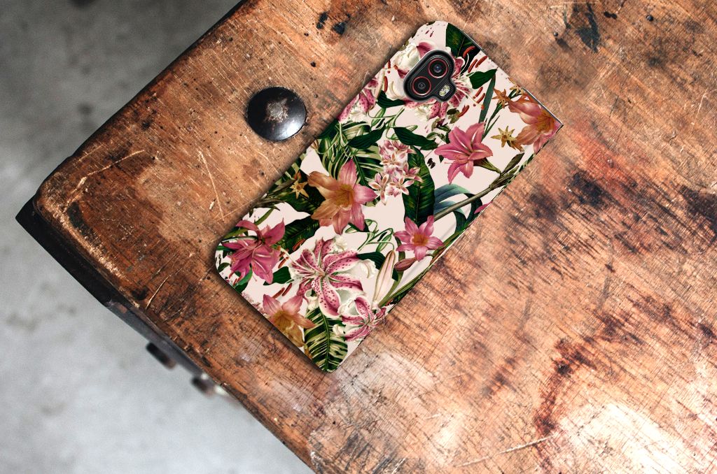 Samsung Galaxy Xcover 6 Pro Smart Cover Flowers - B2C Telecom