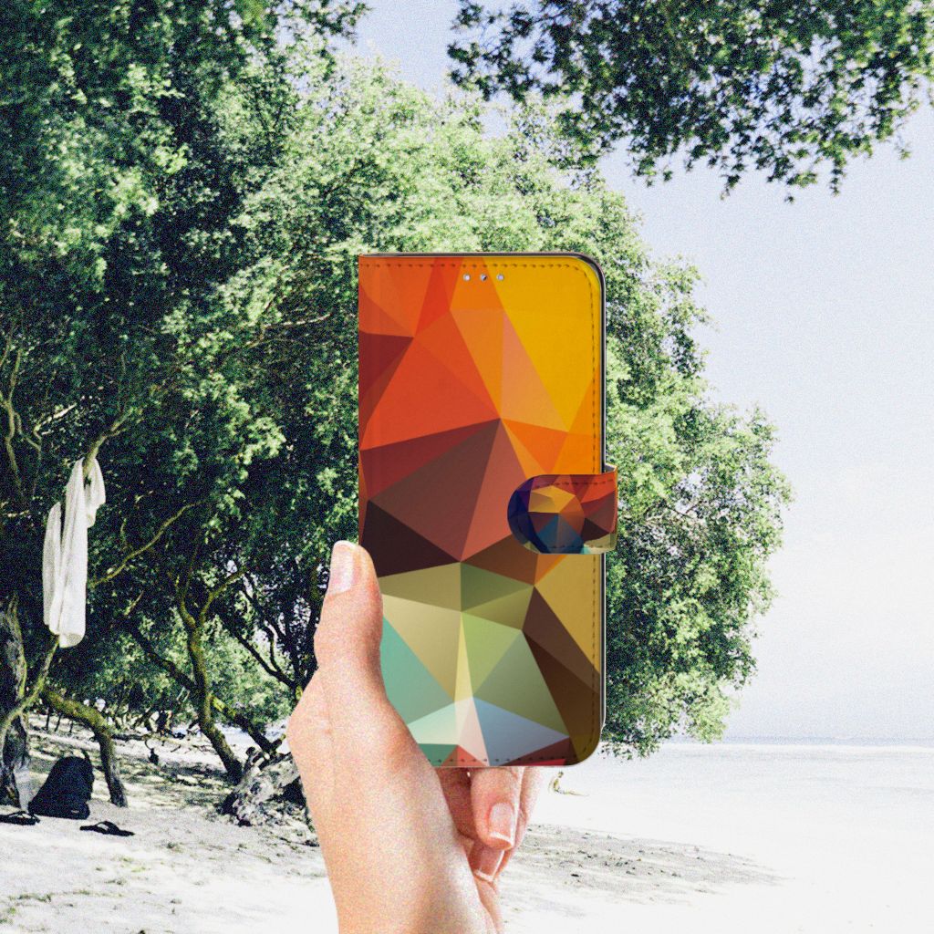 Motorola Moto G31 | G41 Book Case Polygon Color