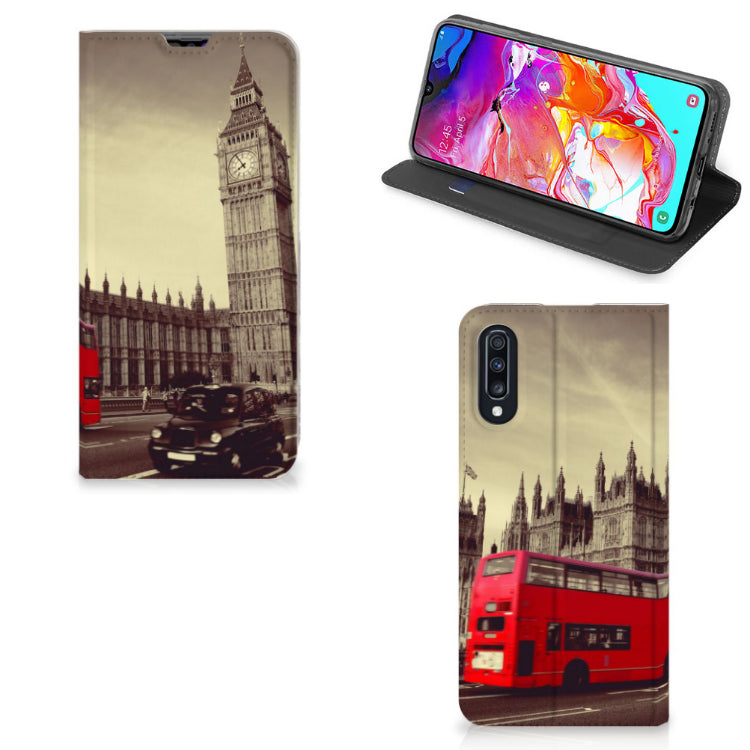 Samsung Galaxy A70 Book Cover Londen