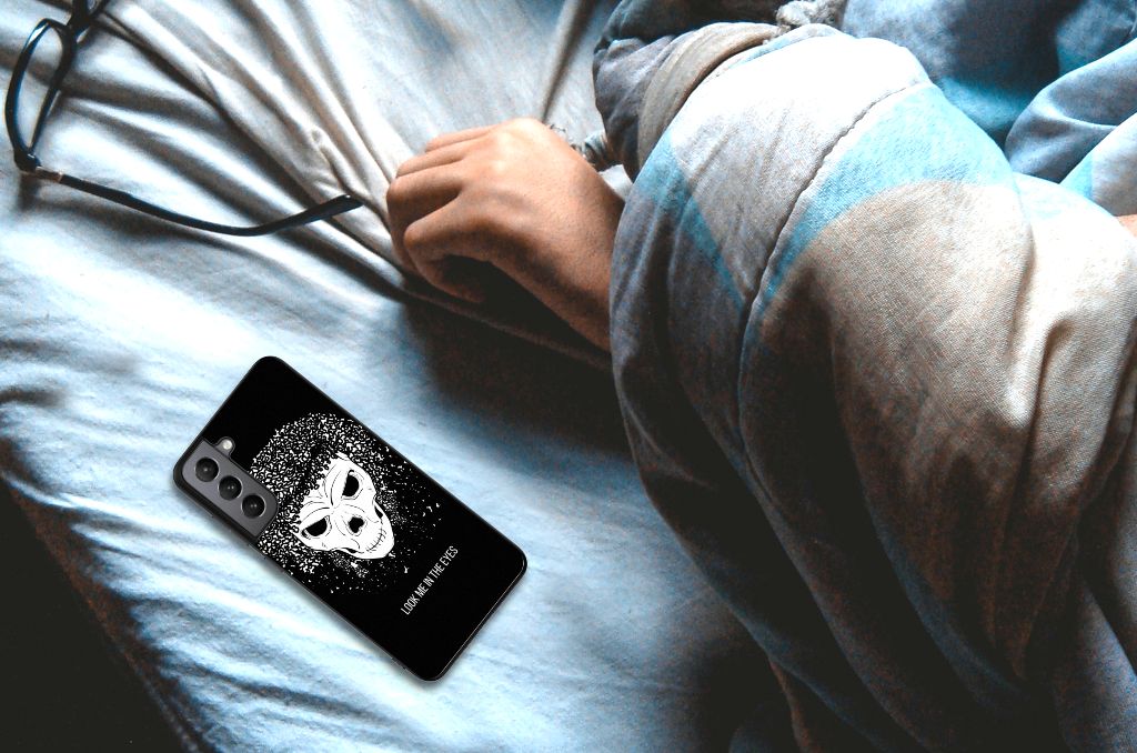 Telefoonhoesje Samsung Galaxy S21FE Skull Hair B2C Telecom