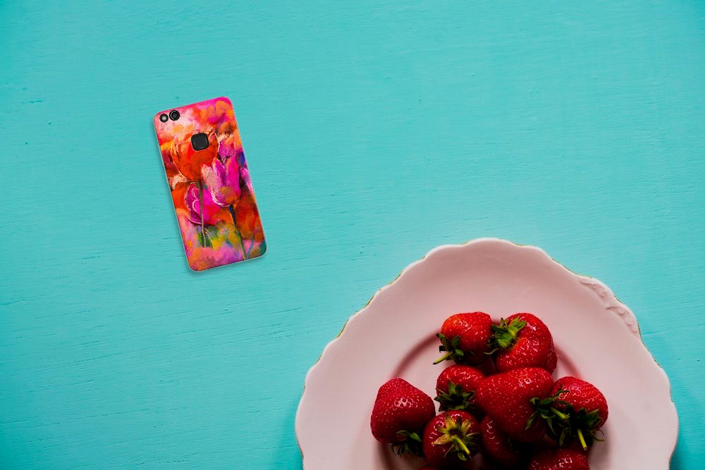 Hoesje maken Huawei P10 Lite Tulips