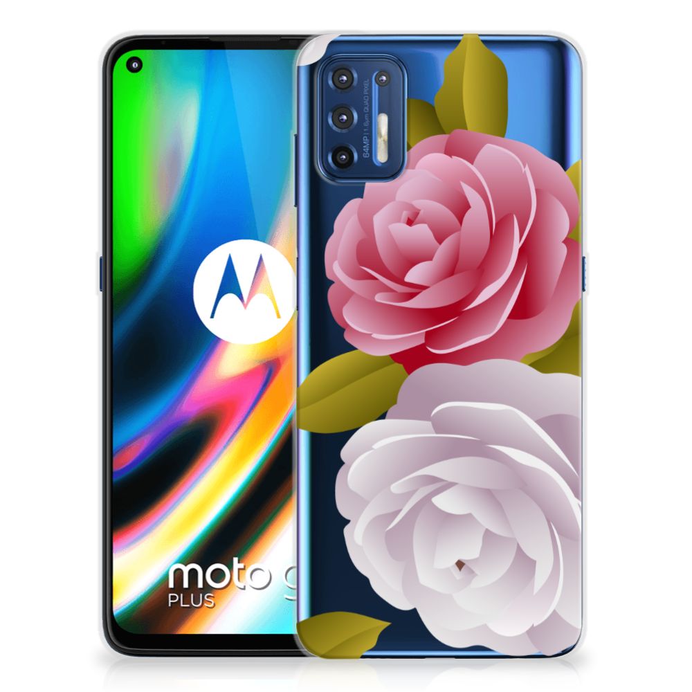 Motorola Moto G9 Plus TPU Case Roses B2C Telecom