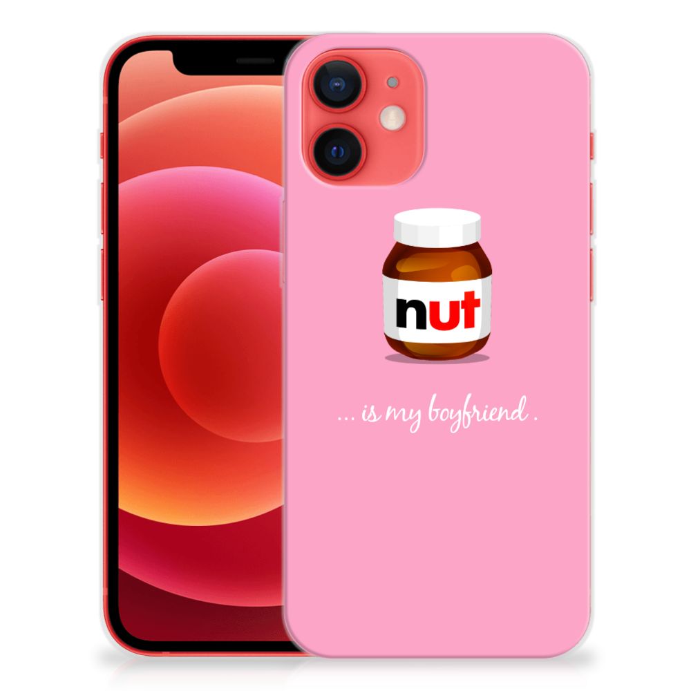 iPhone 12 Mini Siliconen Case Nut Boyfriend