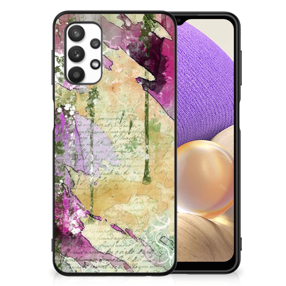 Kleurrijke Telefoonhoesje Samsung Galaxy A32 5G Letter Painting B2C Telecom