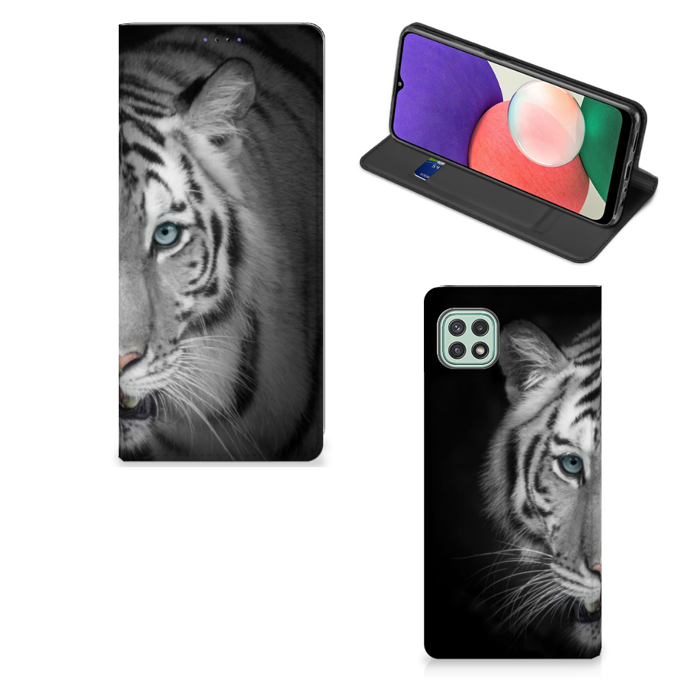 Samsung Galaxy A22 5G Hoesje maken Tijger - B2C Telecom