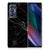 OPPO Find X3 Neo TPU Siliconen Hoesje Marmer Zwart - Origineel Cadeau Vader