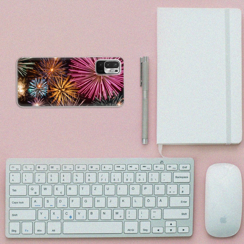 Xiaomi Redmi Note 10/10T 5G | Poco M3 Pro Silicone Back Cover Vuurwerk B2C Telecom