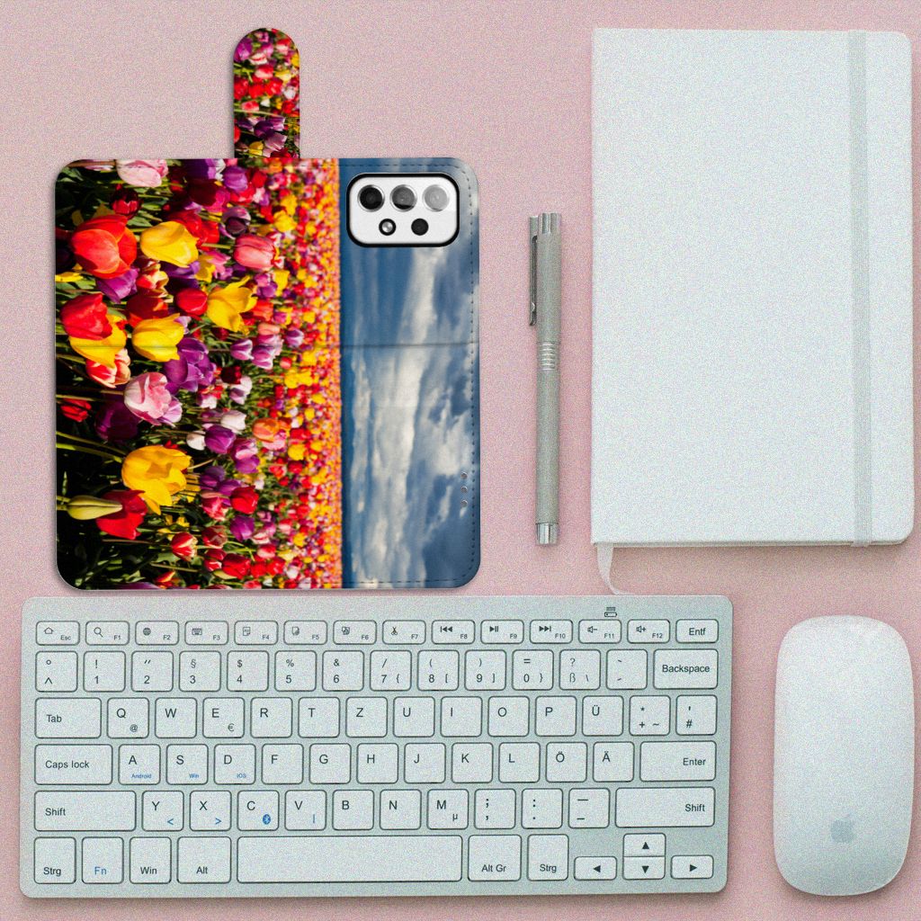 Samsung Galaxy A73 5G Hoesje Tulpen