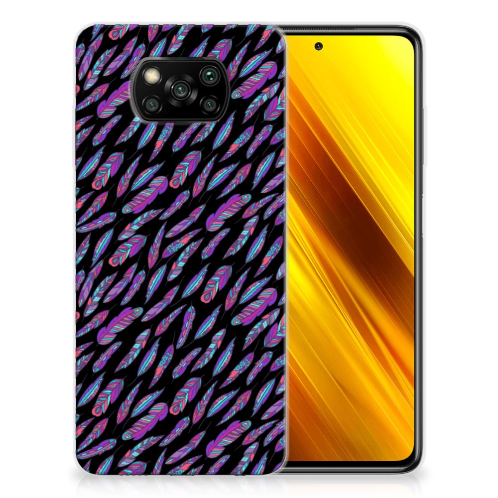 Xiaomi Poco X3 | Poco X3 Pro TPU bumper Feathers Color B2C Telecom