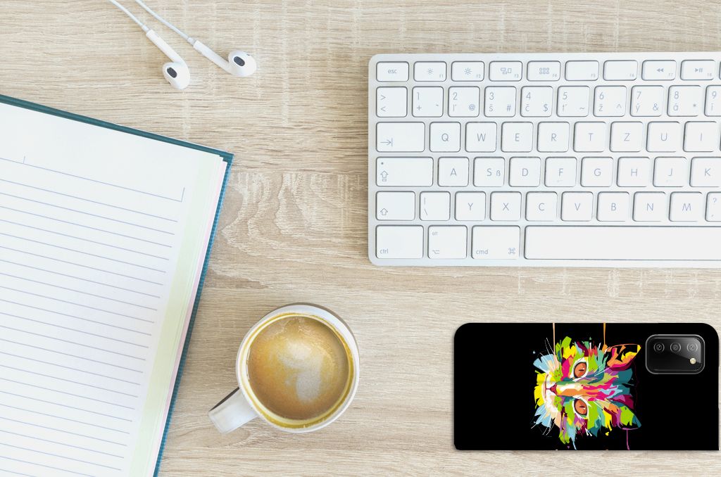 Samsung Galaxy M02s | A02s Magnet Case Cat Color