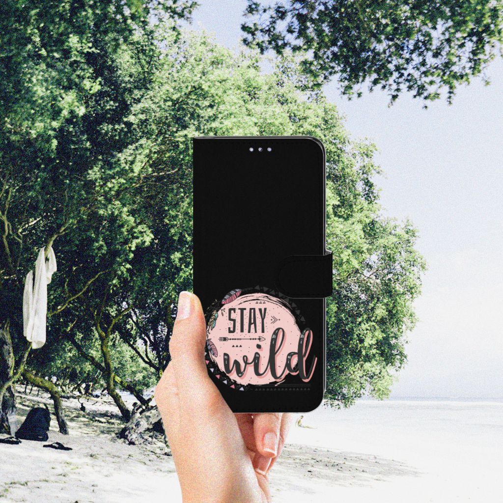 Motorola Moto G31 | G41 Leuk Hoesje Boho Stay Wild