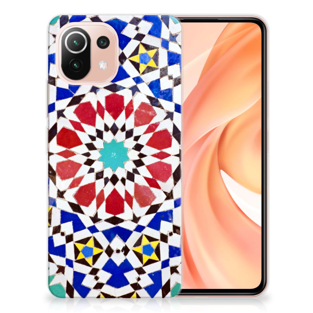 Xiaomi Mi 11 Lite | 11 Lite 5G NE TPU Siliconen Hoesje Mozaïek