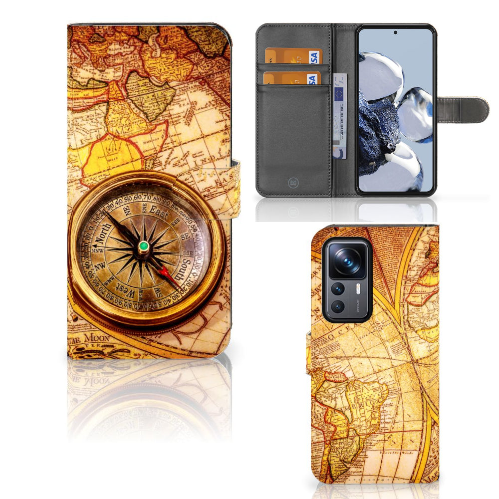 Xiaomi 12T | 12T Pro Flip Cover Kompas