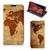 Samsung Galaxy Xcover 5 Book Cover Wereldkaart - B2C Telecom