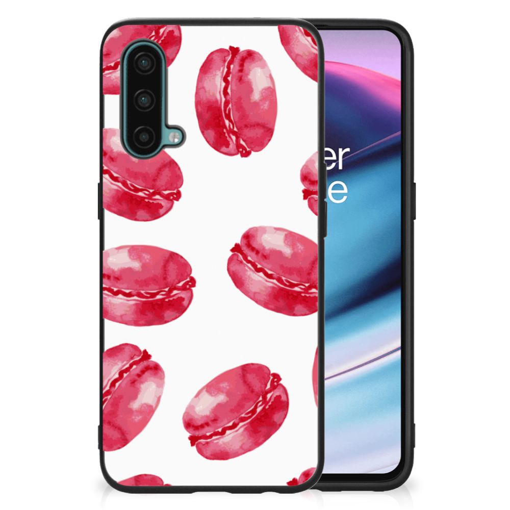 OnePlus Nord CE 5G Back Cover Hoesje Pink Macarons