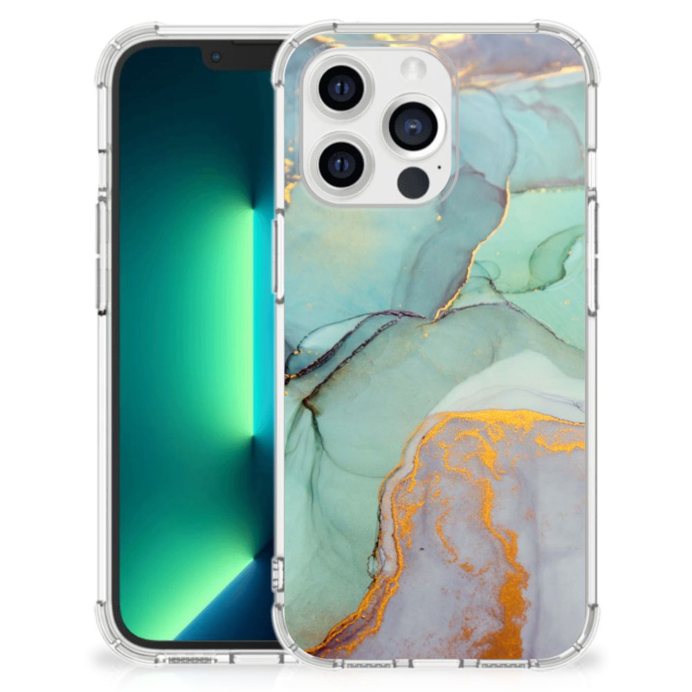 Back Cover voor iPhone 13 Pro Max Watercolor Mix - B2C Telecom