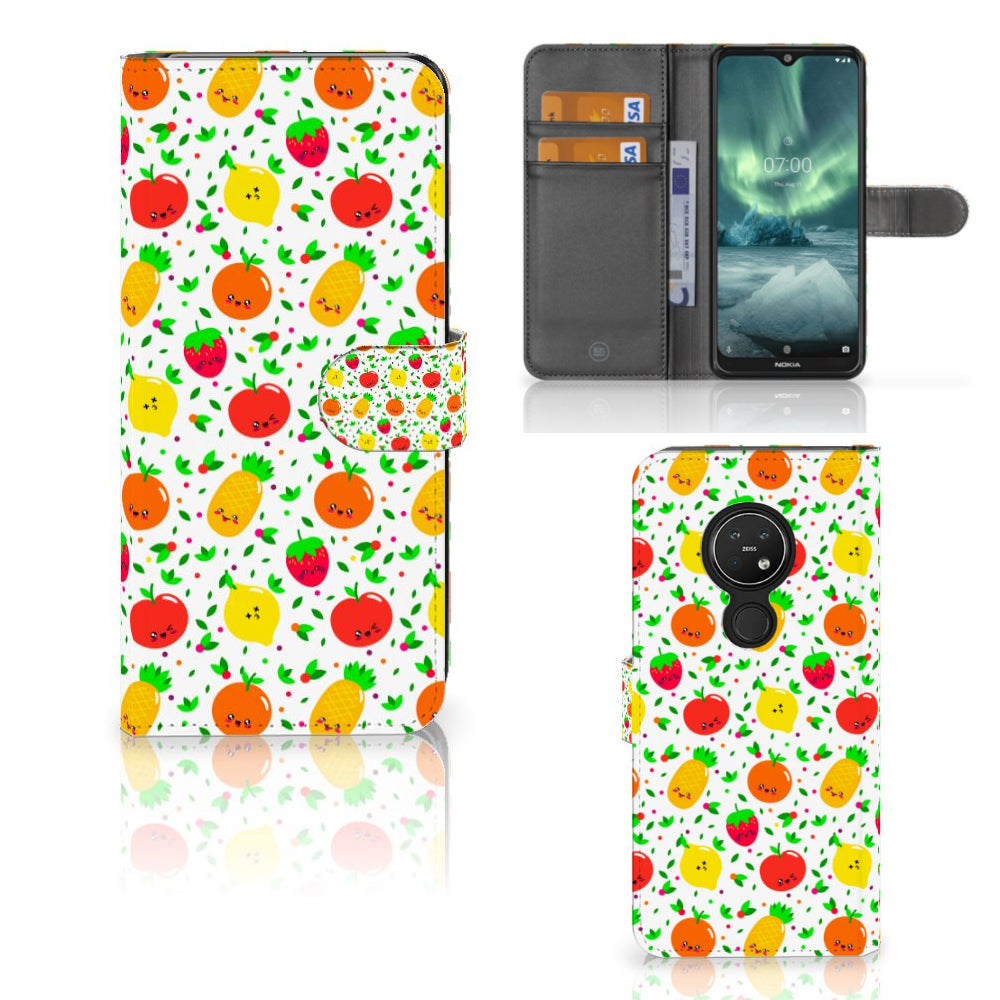 Nokia 7.2 | Nokia 6.2 Book Cover Fruits