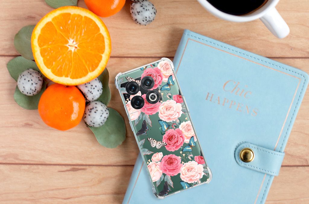 OnePlus 10 Pro Case Butterfly Roses B2C Telecom