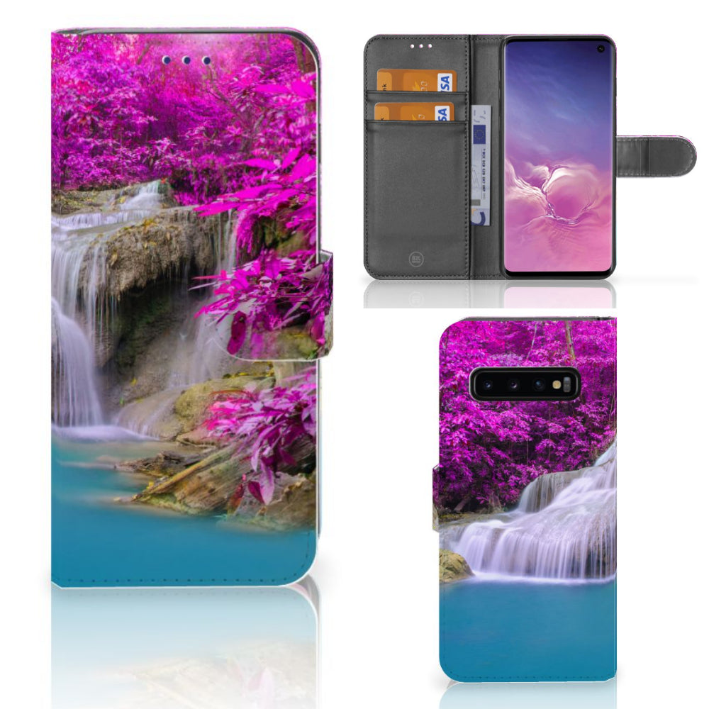 Samsung Galaxy S10 Flip Cover Waterval