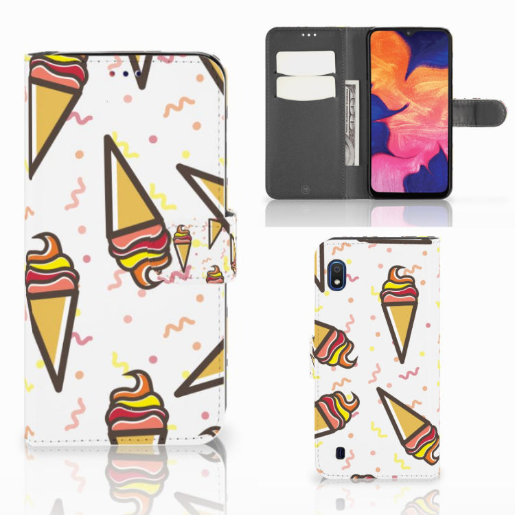 Samsung Galaxy A10 Book Cover Icecream