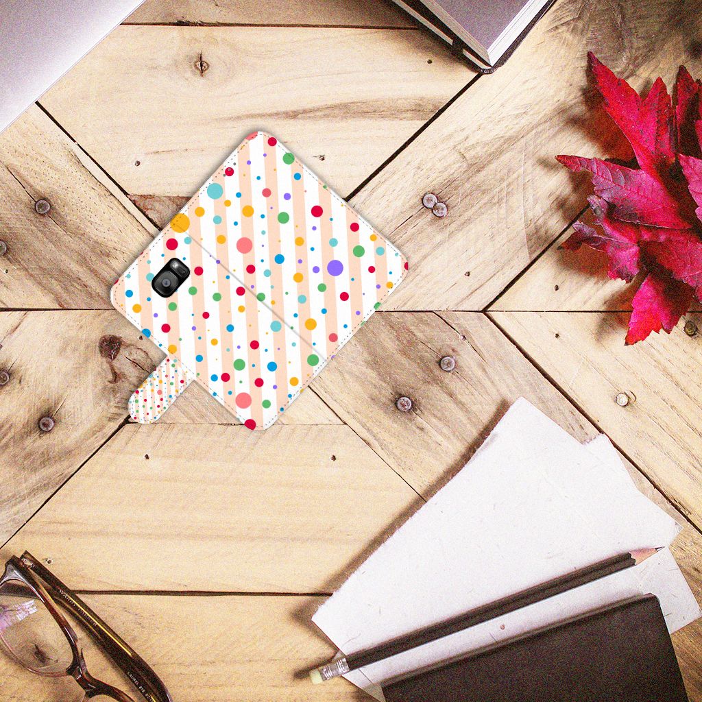 Samsung Galaxy S7 Edge Telefoon Hoesje Dots