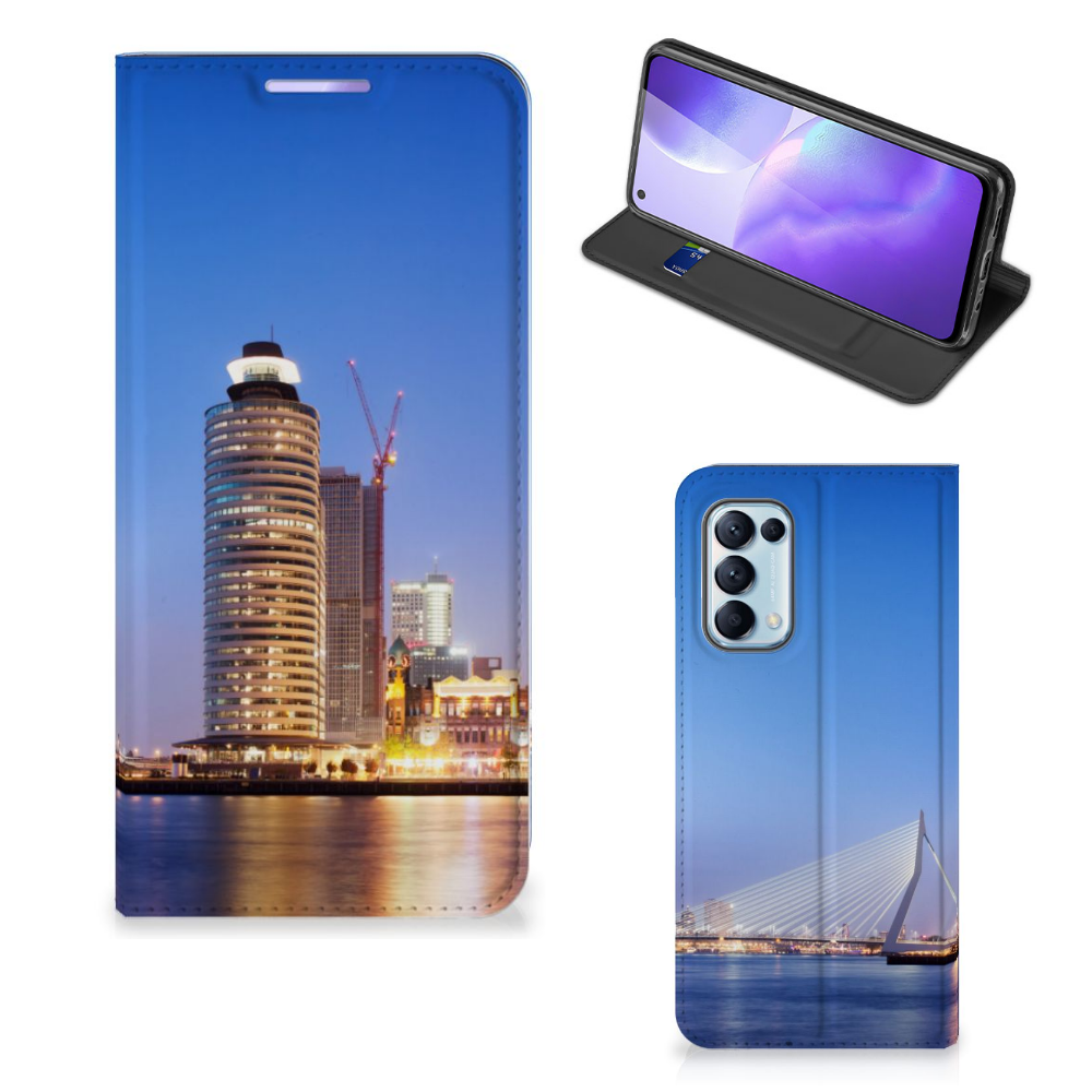 OPPO Find X3 Lite Book Cover Rotterdam - B2C Telecom