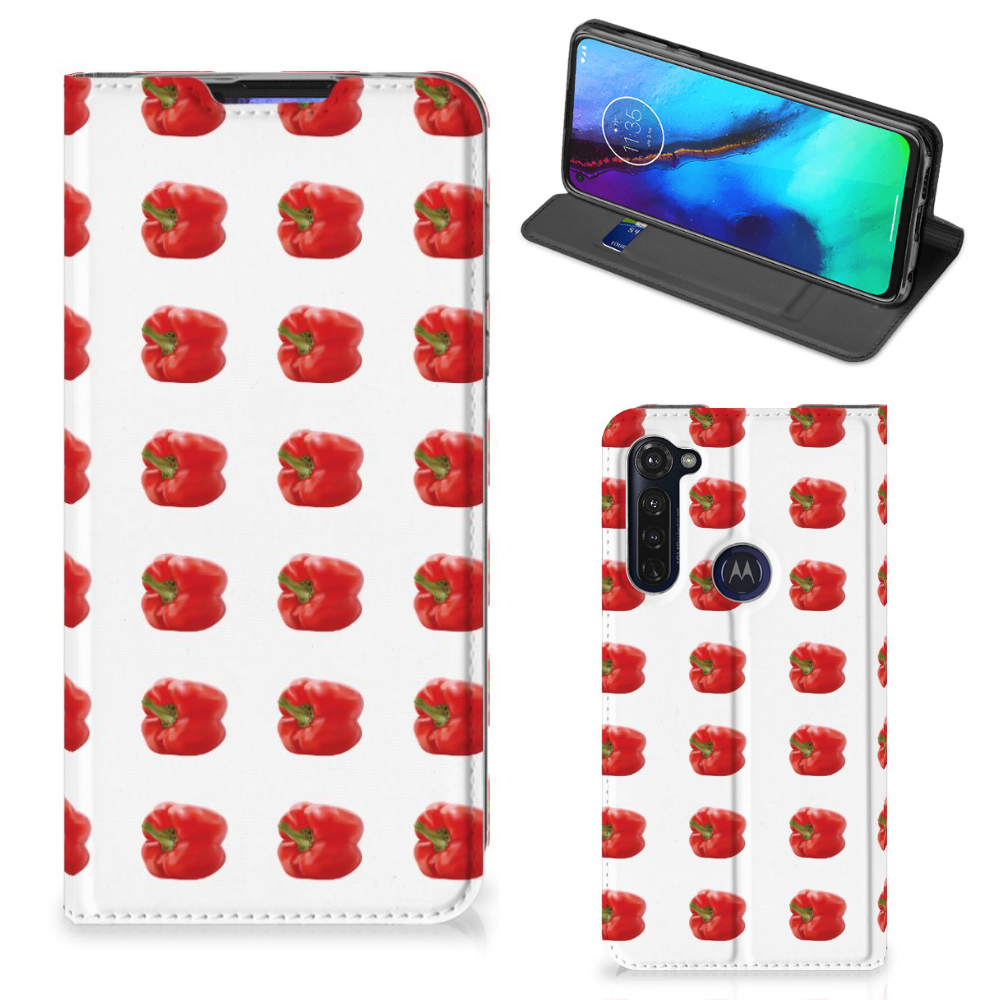 Motorola Moto G Pro Flip Style Cover Paprika Red - B2C Telecom
