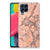 Samsung Galaxy M53 TPU Siliconen Hoesje Marmer Oranje B2C Telecom