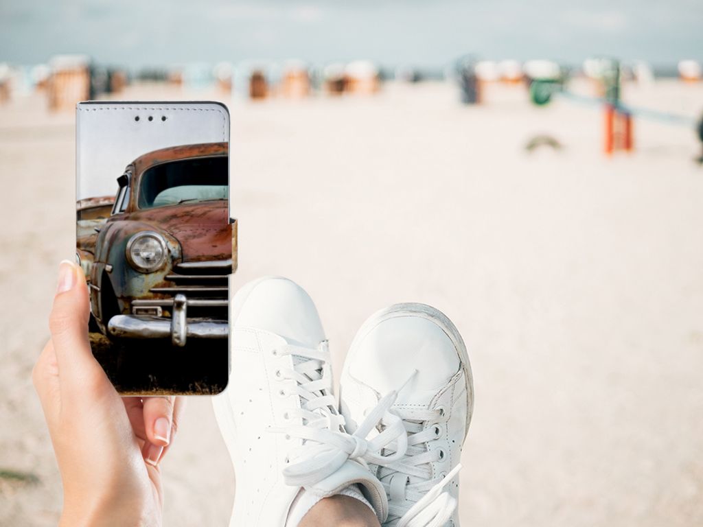 Sony Xperia Z3 Telefoonhoesje met foto Vintage Auto