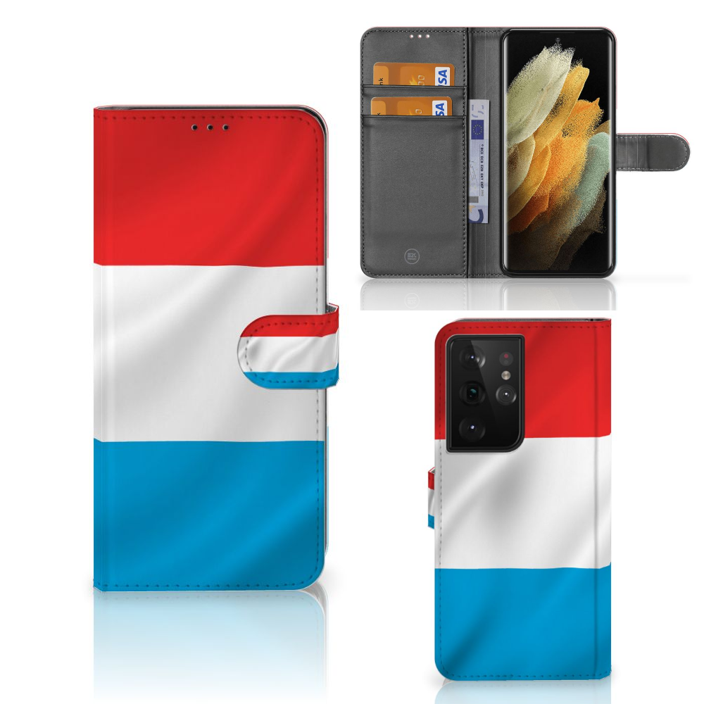 Samsung Galaxy S21 Ultra Bookstyle Case Luxemburg
