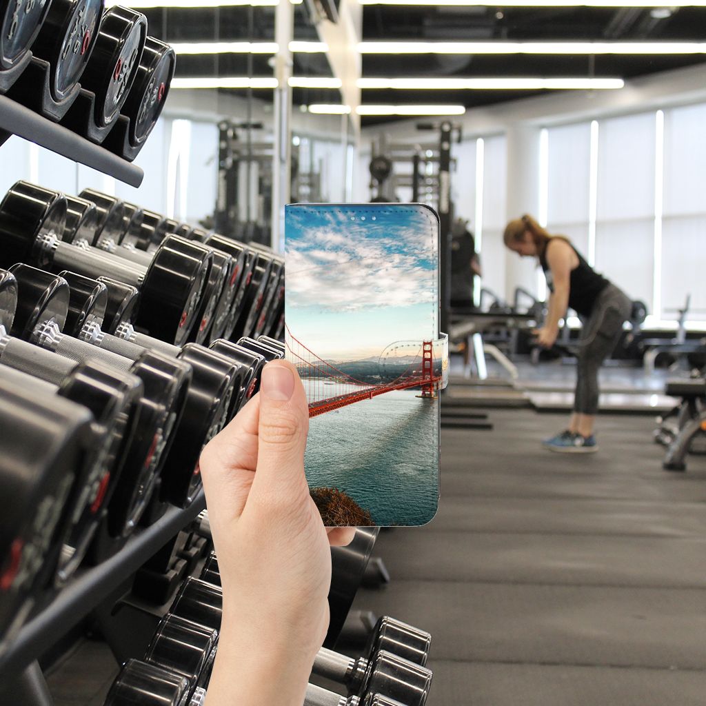 Samsung Galaxy A21s Flip Cover Golden Gate Bridge