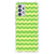 Samsung Galaxy A32 4G | A32 5G Enterprise Editie Doorzichtige Silicone Hoesje Waves Green B2C Telecom