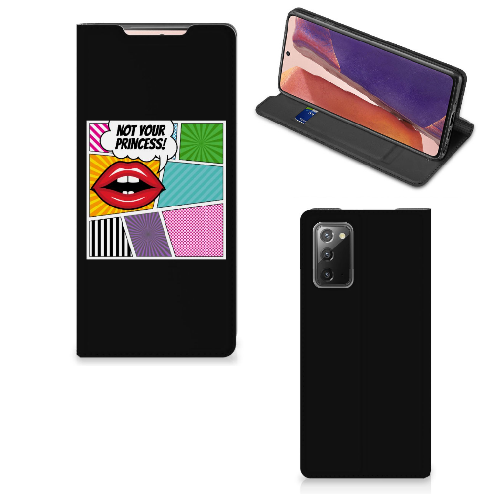 Samsung Galaxy Note20 Hippe Standcase Popart Princess - B2C Telecom