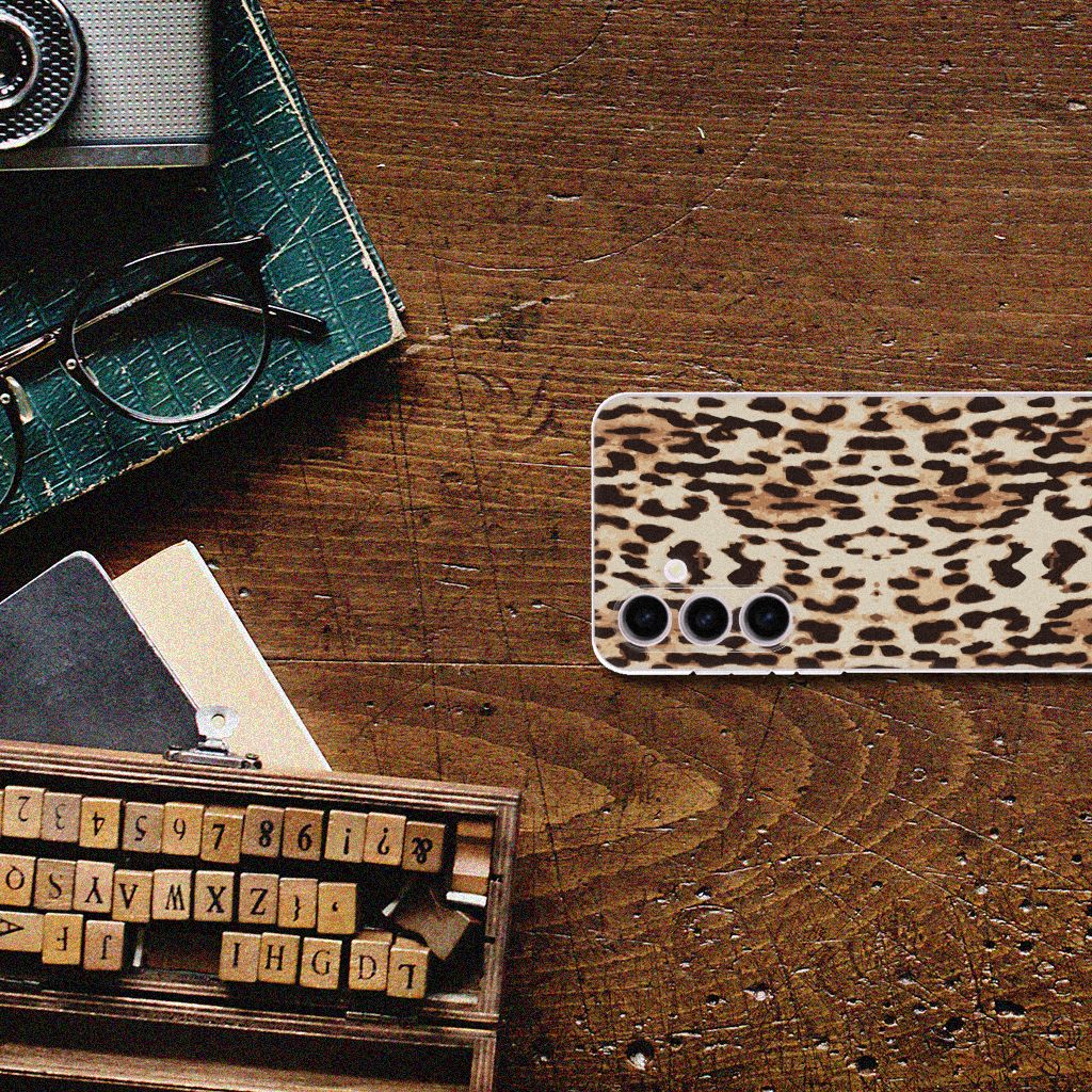 Samsung Galaxy S24 Plus TPU Hoesje Leopard