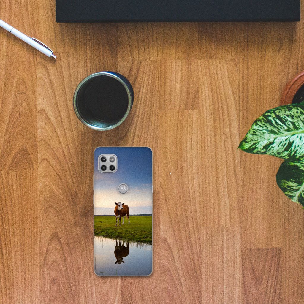 Motorola Moto G 5G TPU Hoesje Koe B2C Telecom