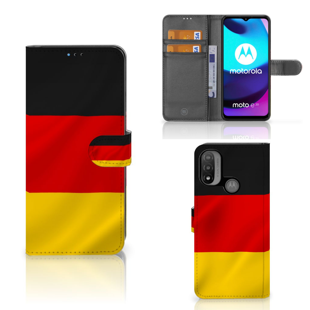 Motorola Moto E20 | E30 | E40 Bookstyle Case Duitsland
