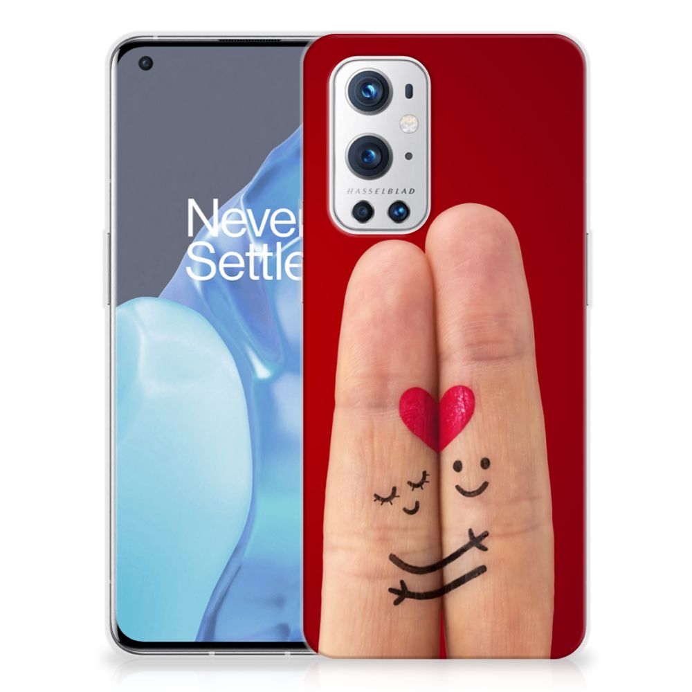 OnePlus 9 Pro Silicone Back Cover Liefde - Origineel Romantisch Cadeau B2C Telecom