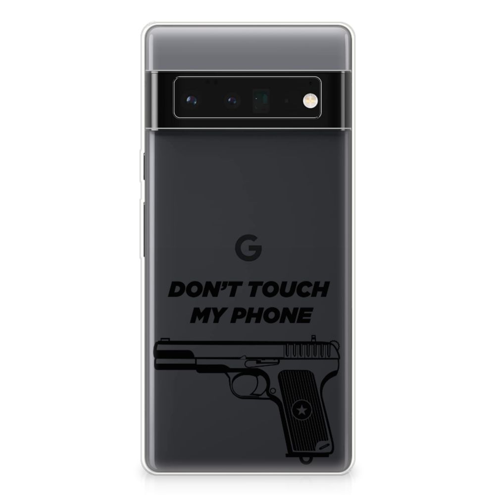 Google Pixel 6 Pro Silicone-hoesje Pistol DTMP B2C Telecom