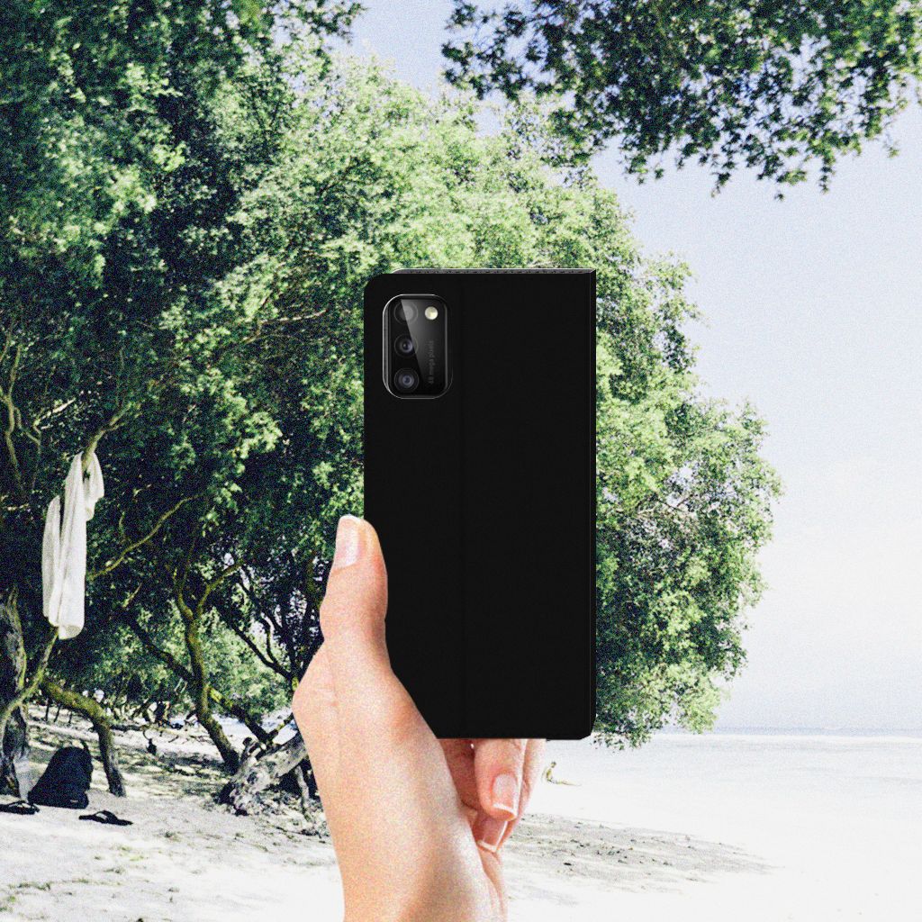 Samsung Galaxy A41 Magnet Case Boho Text - B2C Telecom